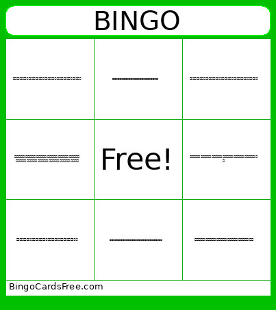 ภัยแฝง Bingo Card