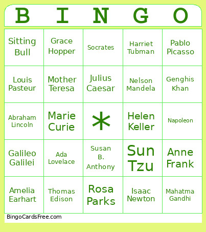 ㄹㅇㄹㄹㅇ Bingo Card