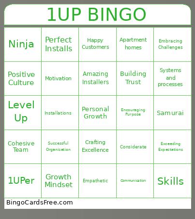 1UP Bingo