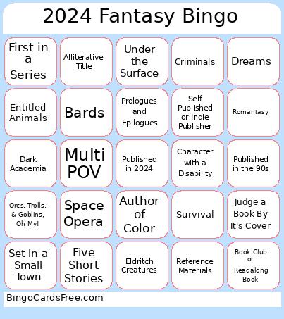 2024 Fantasy Bingo