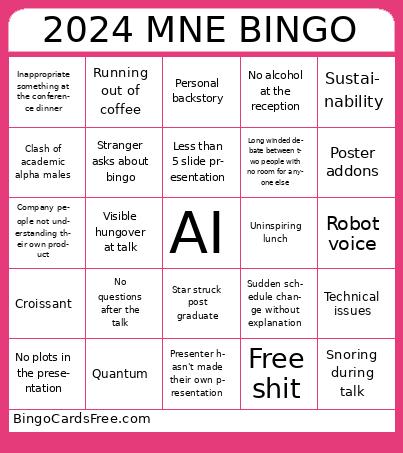 2024 MNE BINGO