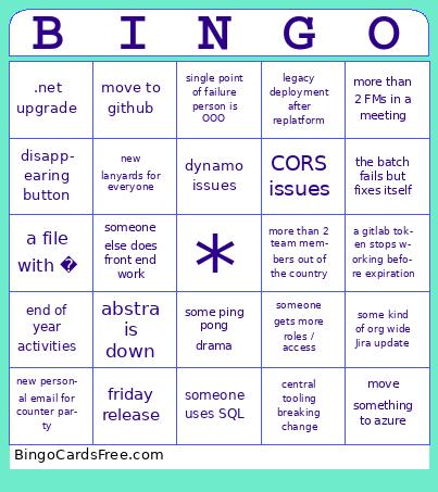 2025 bingo