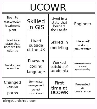 2025 Networking Social Bingo