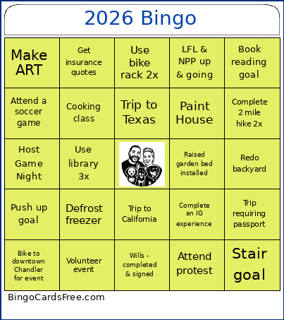 2026 Bingo Card 2