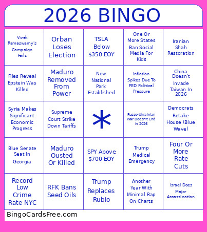 2026 Bingo Card 4