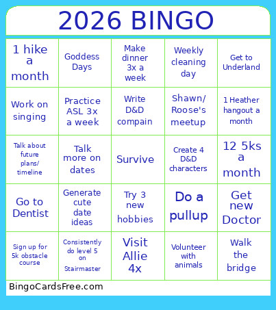 2026 Bingo Card 3