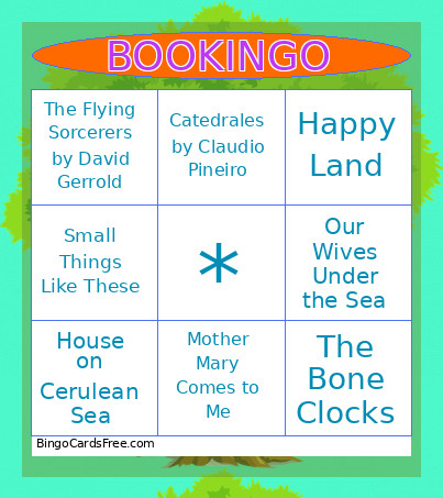 2026 Books Bingo Card