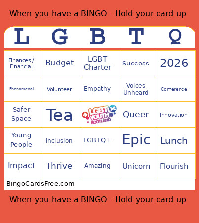 2026 Conference Bingo Card