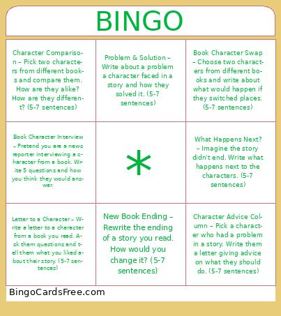 2nd grade Bingo Cards Free Pdf Printable Game, Title: BINGO