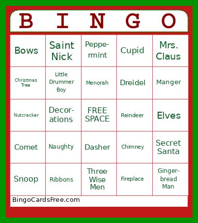 4276 Holiday Bingo