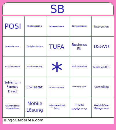4324w Bingo Card