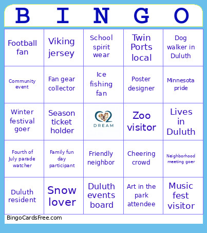 5th Annual C2DREAM Conference Bingo Card