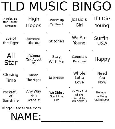 6/12/25 Bingo