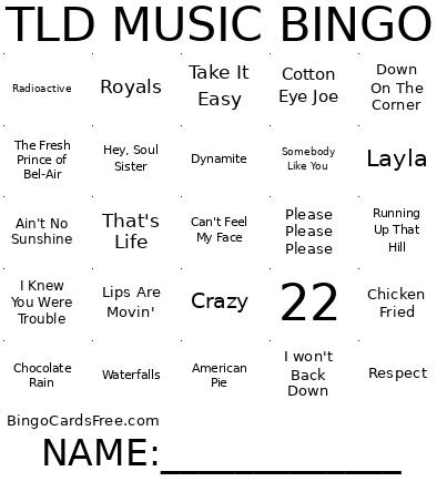 6/5/25 Bingo