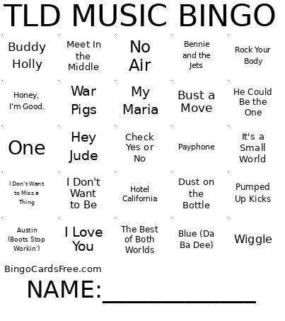 7.11.25 Bingo