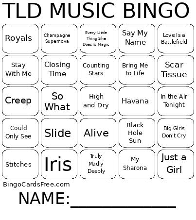 7.17.25 Bingo