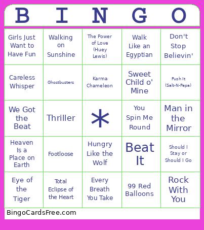 80 bingo