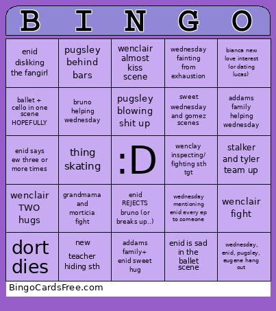 a cute bingo