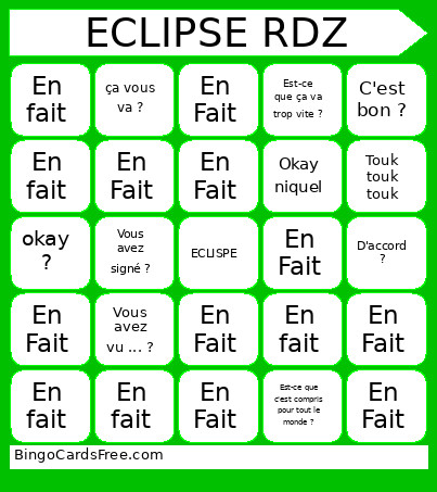 Aaaaaaaaaaaa Bingo Card