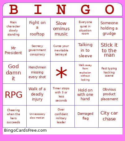 Action Bingo