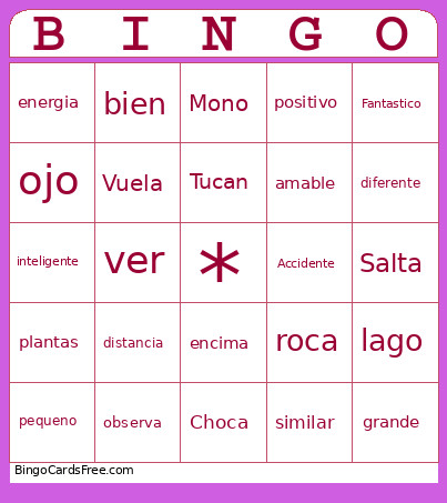 Agua Toxica Chapter 3 Bingo Card