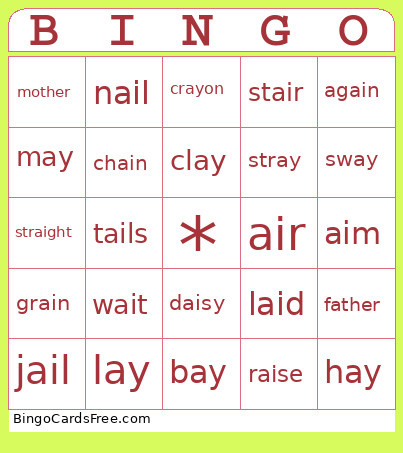 Ai And Bingo Card
