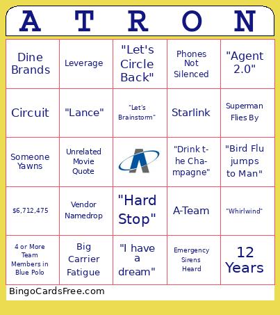 All Hands Bingo
