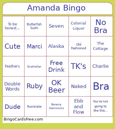 Amanda Bingo