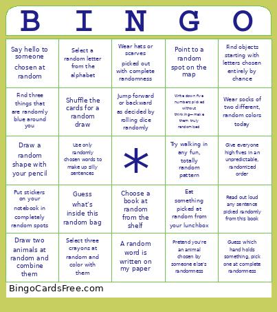 Among Bingo Card