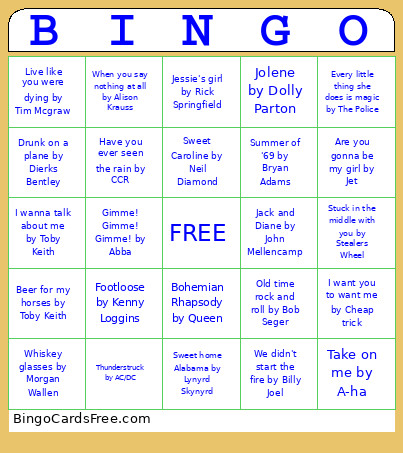 Anniversary Part 2 Bingo Card