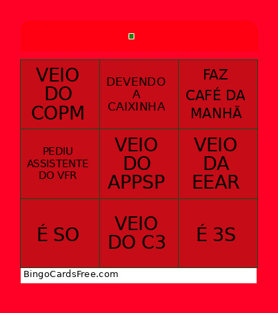 APPRJ2025 Bingo Card