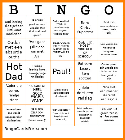 ATCGO Bingo Card