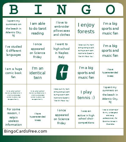 Atkins BINGO