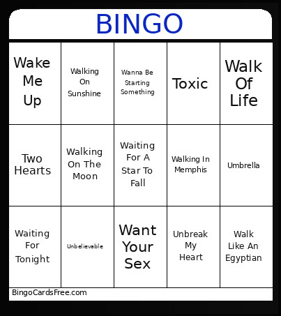 ATOZ 15 Bingo Card