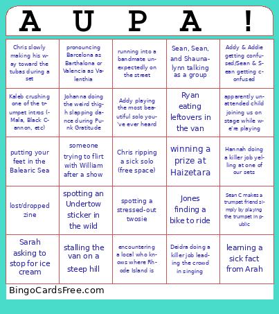 Aupa! Bingo