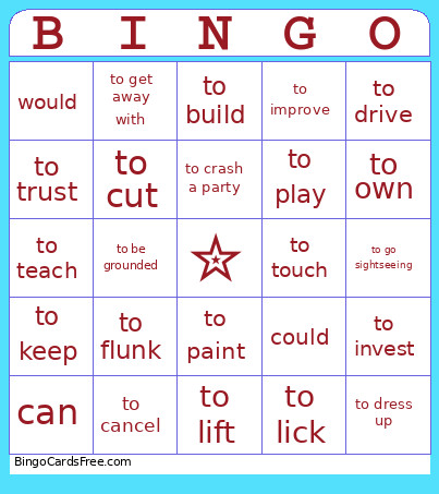 B4 Units 7-11 Bingo Card
