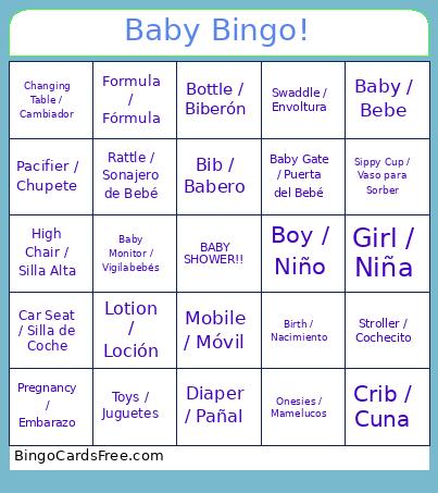 Baby Bingo!