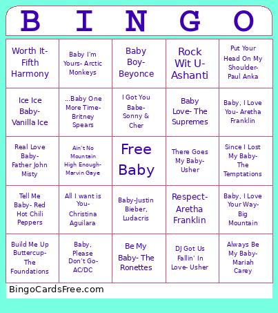 Baby Bingo