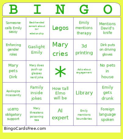 Baby Shower Bingo