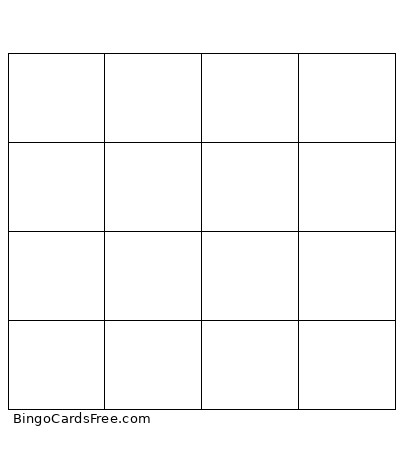 BALTINGO! Bingo Card