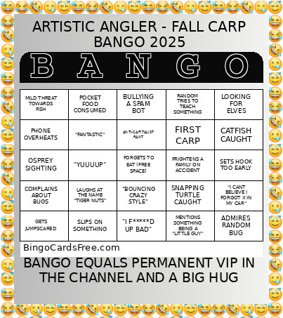 Bandit Bingo Card