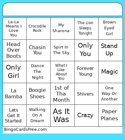Bar Mix - 5 Bingo