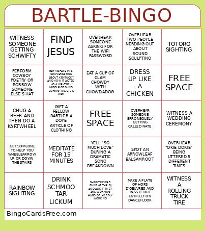 Bartle bingo 3