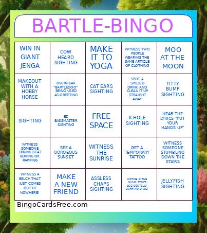 BARTLE BINGO
