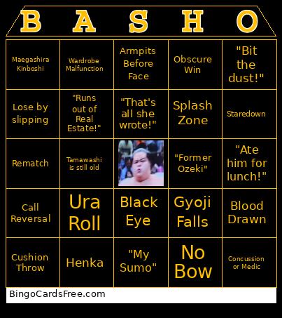 BASHO Bingo