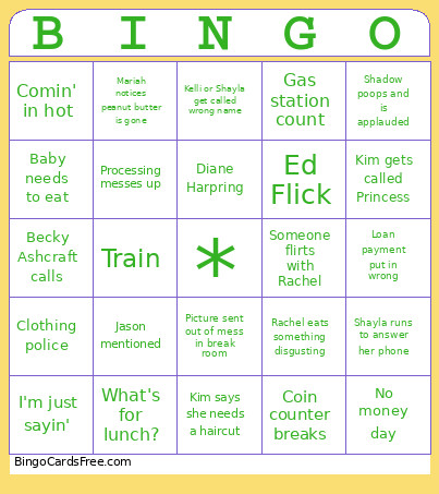 Batesville Bingo Card 2
