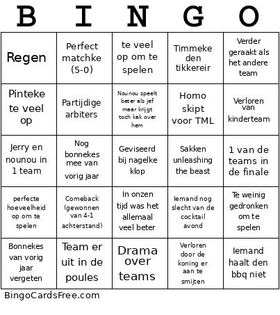 BBQKubb Bingo