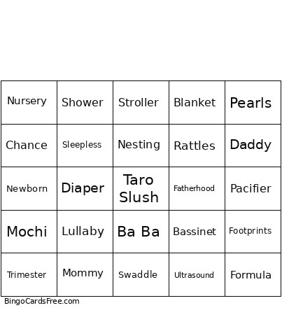 BBT261 Bingo Card