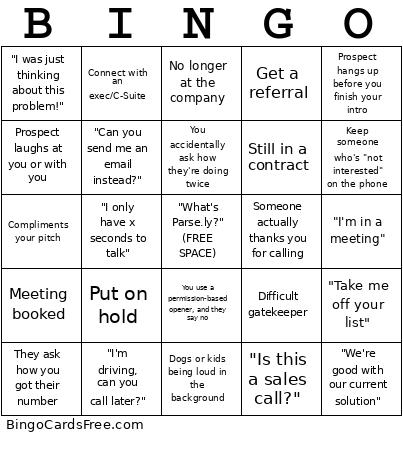 BDR : July 24, 2025 Bingo Card