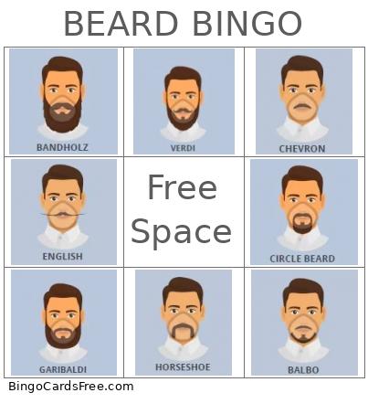 BEARD BINGO